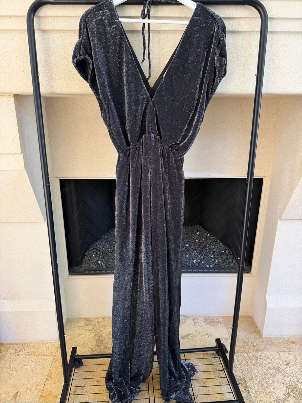 Molly Green Sparkling Pants Romper